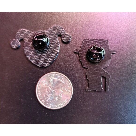 harley quinn and the‎ Joker enamel pin set marvel - Picture 2 of 2